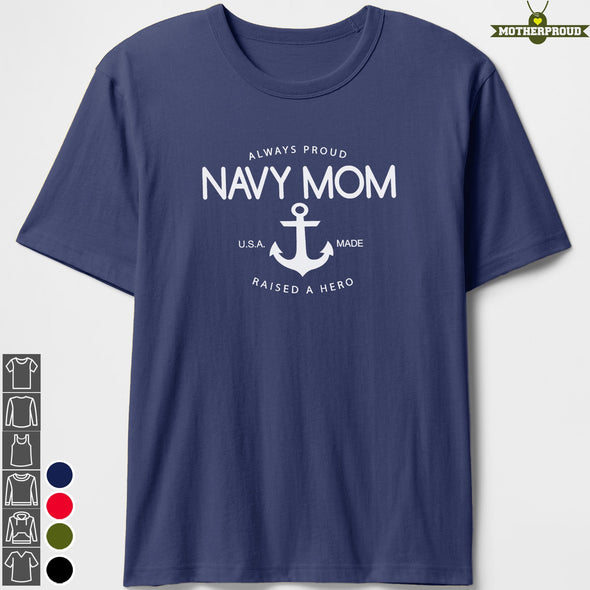 Navy Mom Always Proud T-shirts