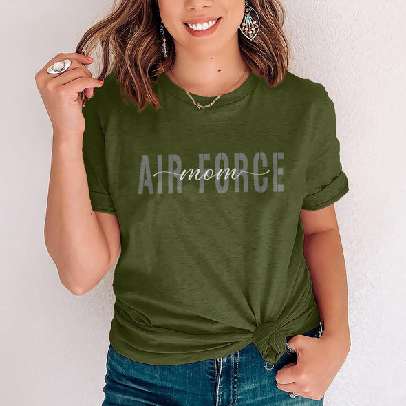 Personalize Fancy Military Mom Shirts All Branches Family Members T-shirts
