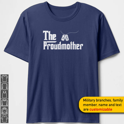 Custom Parody Military Mom T-shirts Personalized Family Apparel