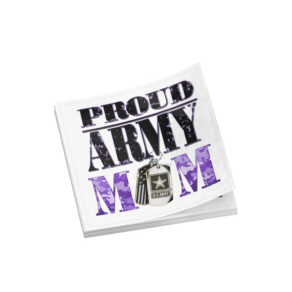 Proud ARMY MOM Water Proof Decal