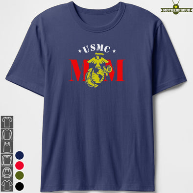 Proud USMC Marine Mom T-shirts
