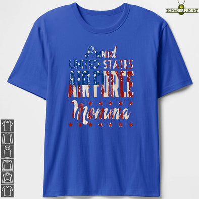 Proud US Air Force Momma T-shirts