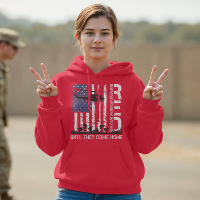 Until They All Come Home T-shirts Remember Everyone Deployed