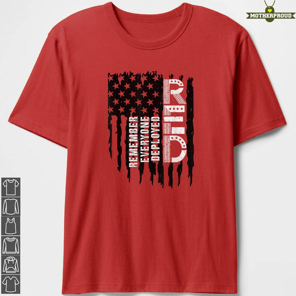RED Remember Everyone Deployed Shirt Friday Military