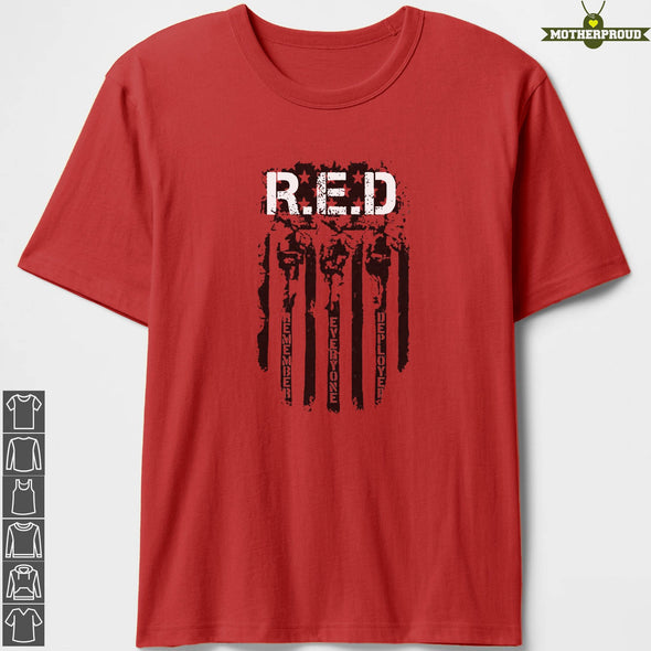 RED Remember Everyone Deployed Shirts Fridays Apparel