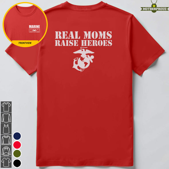 Real Moms Marine Mom T-shirts