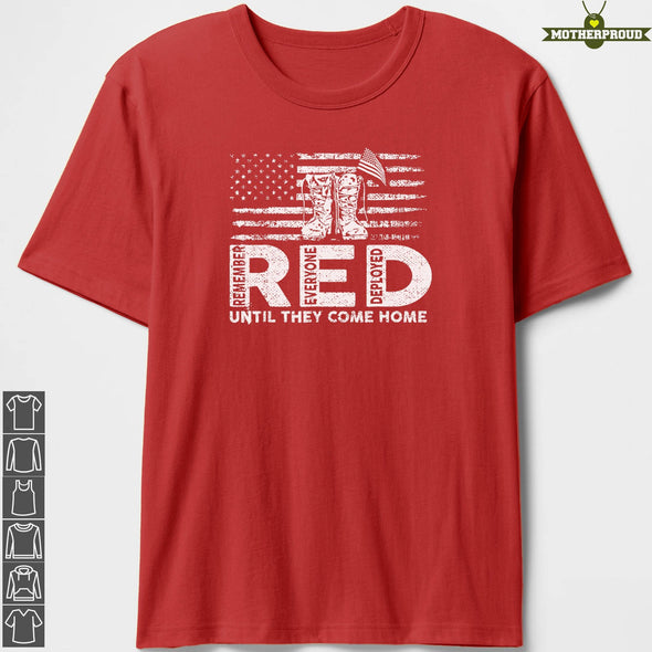 Red Friday Boots Until T-shirts