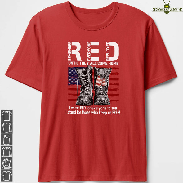 Red Friday Everyone To See T-shirts
