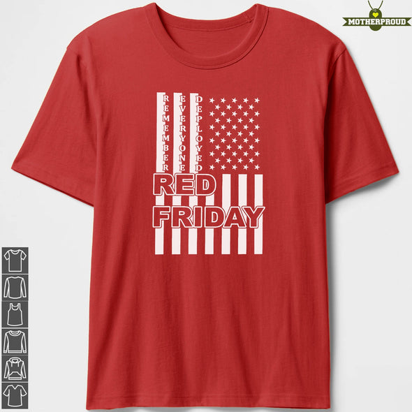 Red Friday Flag T-shirts