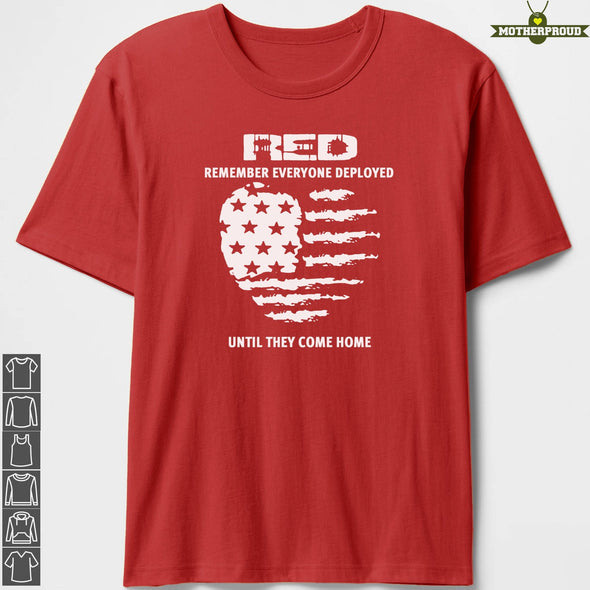 Red Friday Heart Until T-shirts