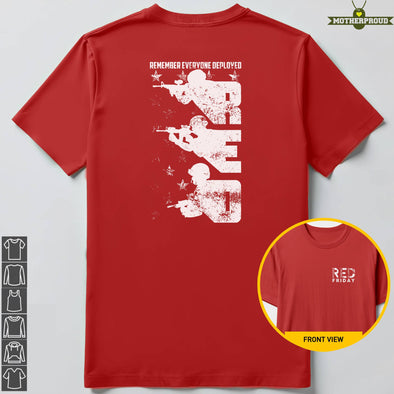 Red Friday RED Figure T-shirts
