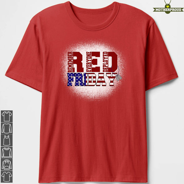 Red Friday Spray T-shirts