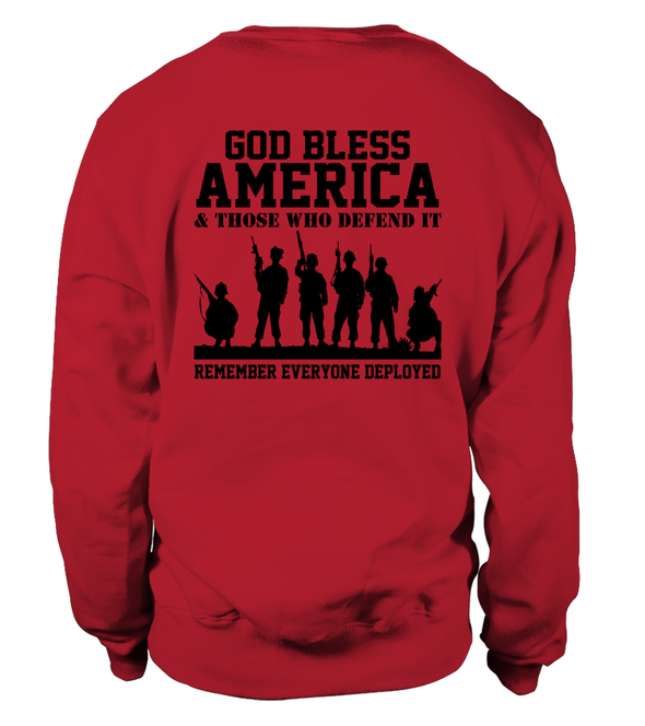 RED Friday God Bless America T-shirts - MotherProud