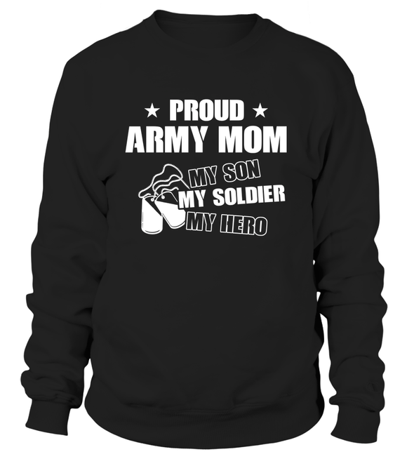 Army Mom My Son Soldier Hero T-shirts - MotherProud