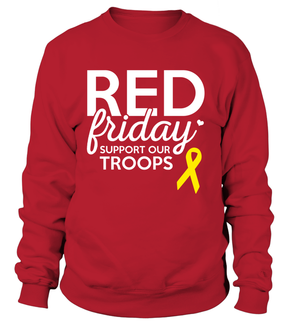 Red Friday Support Our Troops - MotherProud