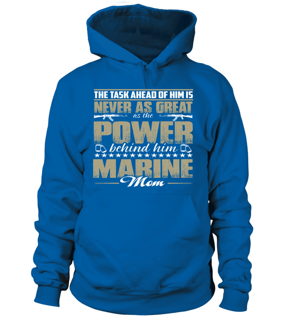 Marine Mom Power T-shirts - MotherProud