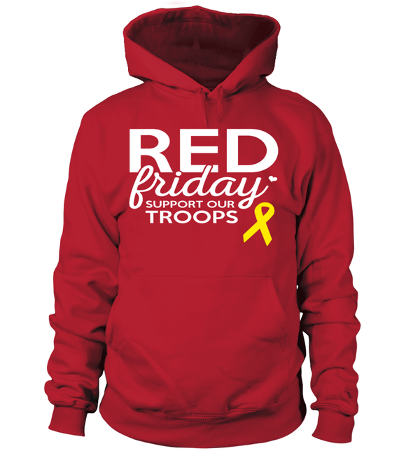 Red Friday Support Our Troops - MotherProud