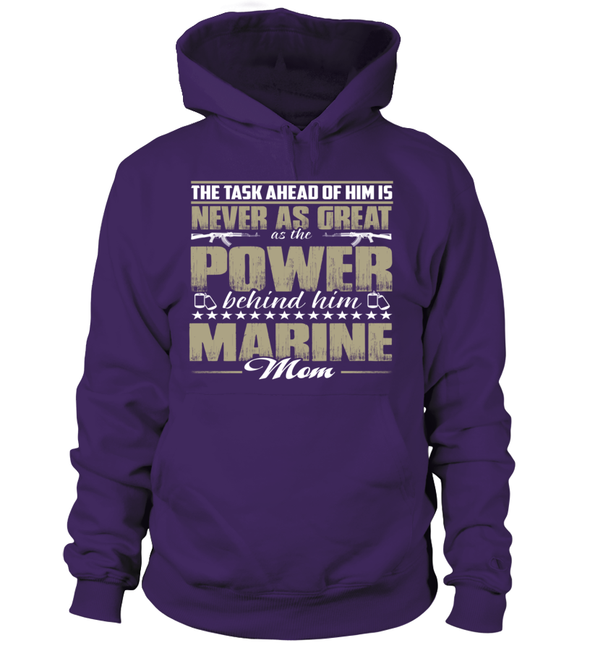 Marine Mom Power T-shirts - MotherProud