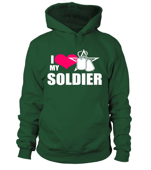 Army Mom I Love My Soldier T-shirts - MotherProud