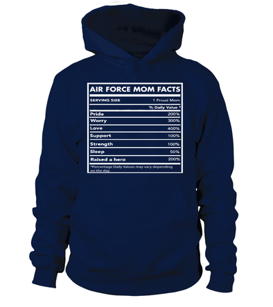 Air Force Mom Facts T-shirts - MotherProud