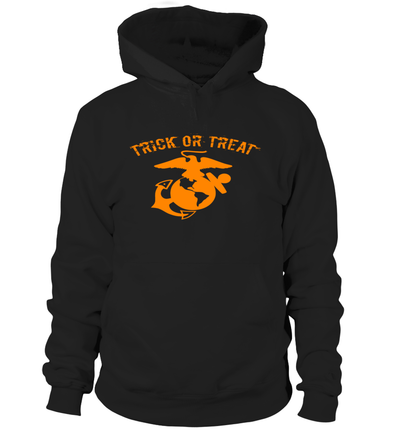 Marine Halloween Trick Or Treat T-shirts - MotherProud