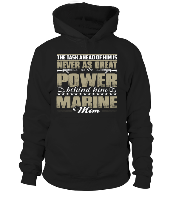 Marine Mom Power T-shirts - MotherProud