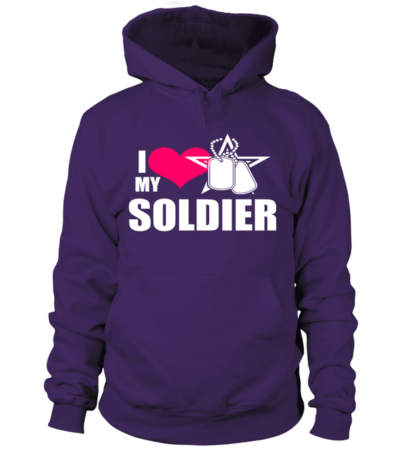 Army Mom I Love My Soldier T-shirts - MotherProud