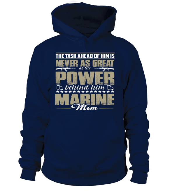 Marine Mom Power T-shirts - MotherProud