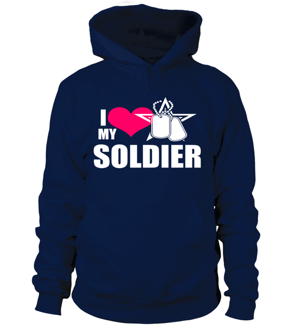 Army Mom I Love My Soldier T-shirts - MotherProud