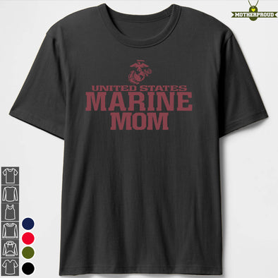USMC Marine Mom T-shirts