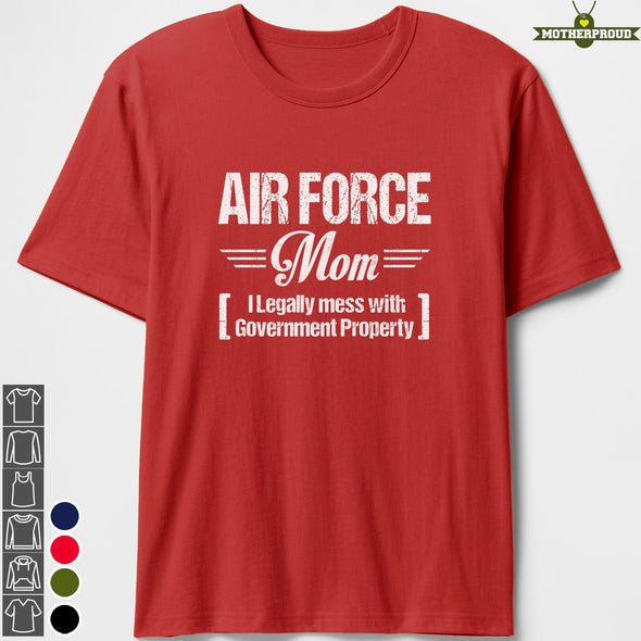 US Air Force Mom Legally Mess T-shirts