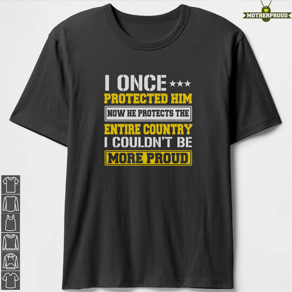 US Army Mom Once & Now T-shirts