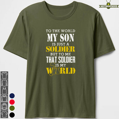US Army Mom To The World T-shirts