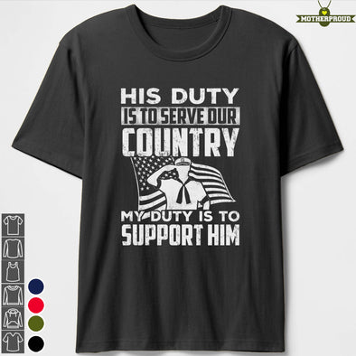US Navy Mom Duty T-shirts