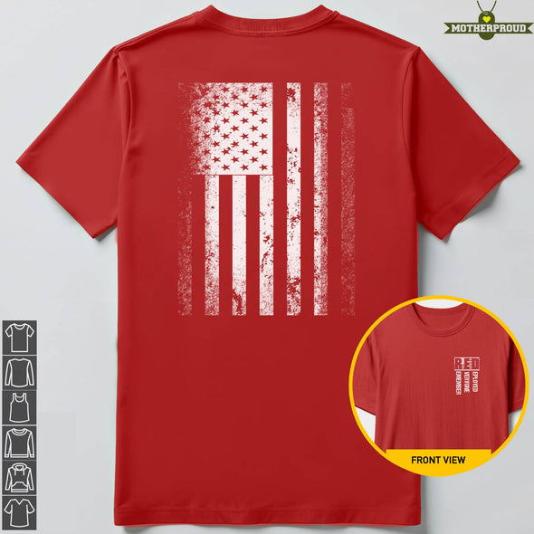 Until They All Come Home RED Friday Flag T-shirts