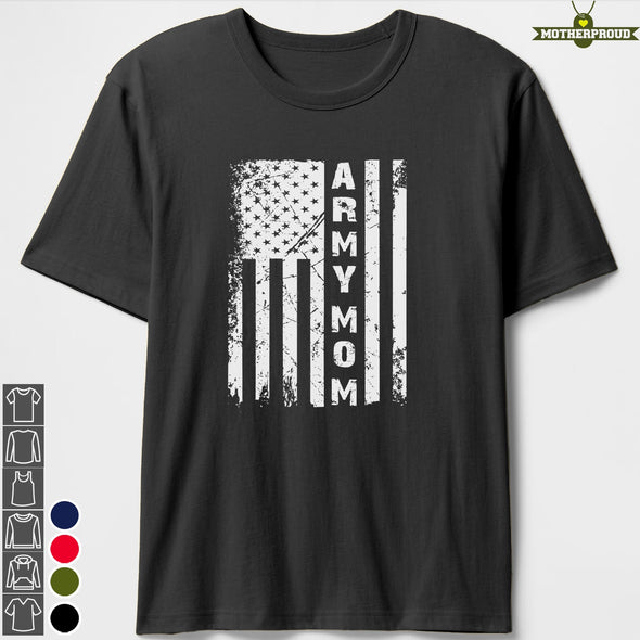 Vintage Army Mom Flag T-shirts