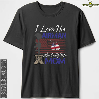 Who Calls Me Air Force Mom T-shirts