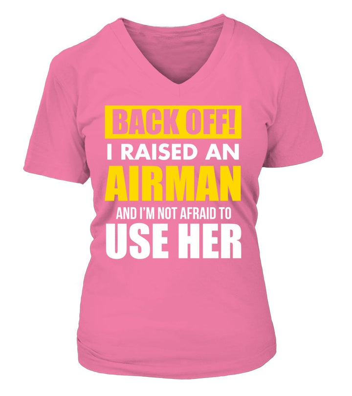Air Force Mom Back OFF T-shirts Daughter - MotherProud