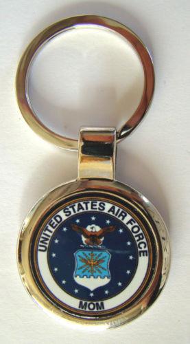 United States Air Force Proud Mom Premium Key Chain - MotherProud