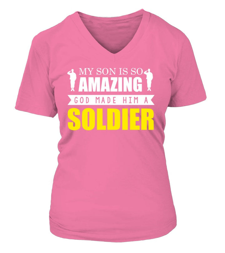 Army Mom God Made Soldier - MotherProud