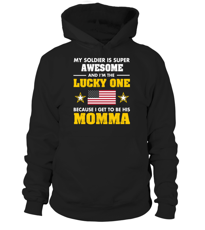 Army Mom Lucky One T-shirts - MotherProud