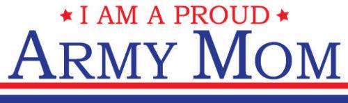 I Am A Proud Army Mom Car Magnet - MotherProud