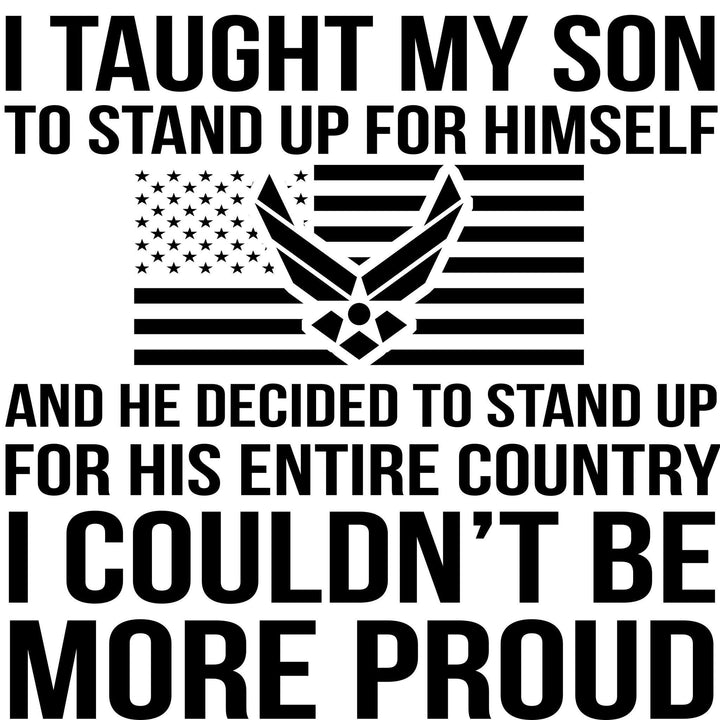 Air Force Mom More Proud Decal - MotherProud