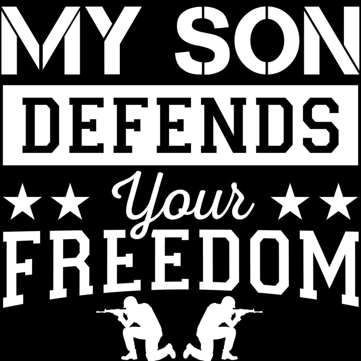 Army Mom Defends Freedom Decal - MotherProud