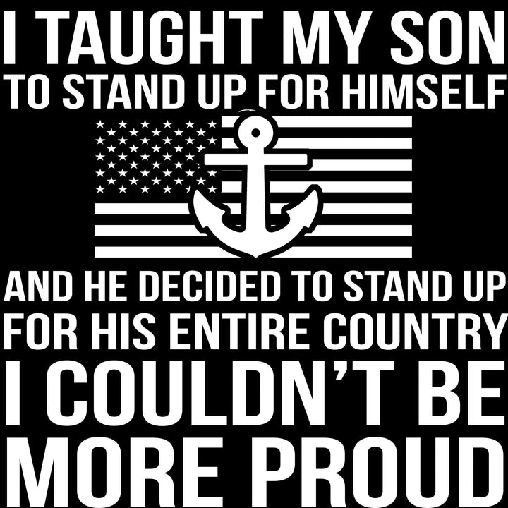 Navy Mom More Proud Decal - MotherProud
