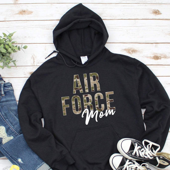 Proud US Air Force Mom Camo T-shirts