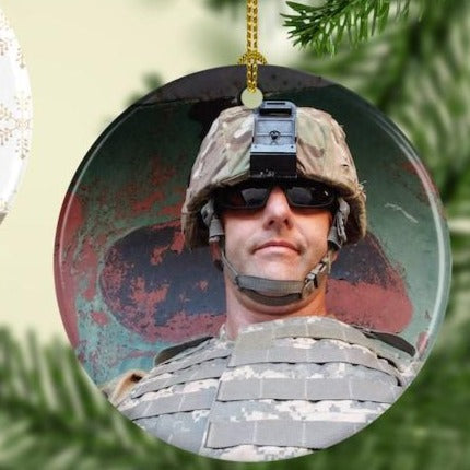 Armed Christmas Ornament