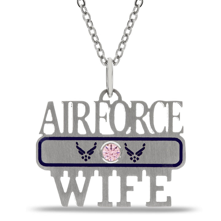 Air Force Wife Necklace