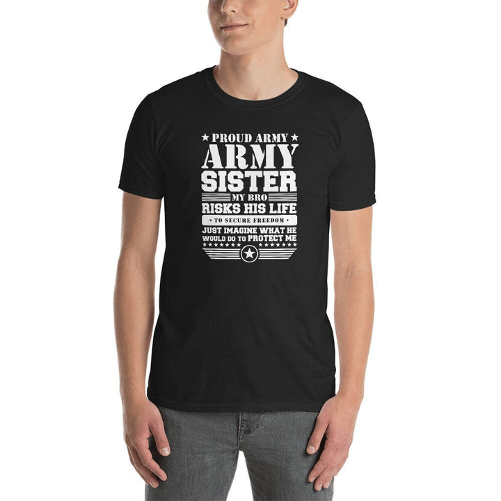 Proud Army Sister T Shirt