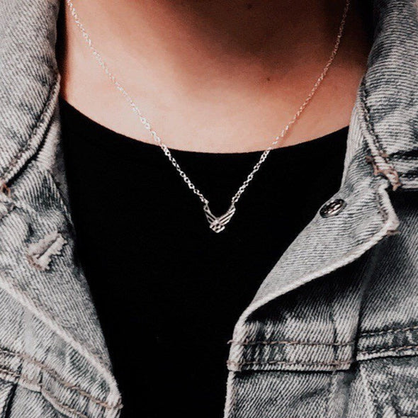 Miniature Air Force mom Necklace